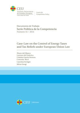CASE-LAW ON THE CONTROL OF ENERGY TAXES AND TAX RE