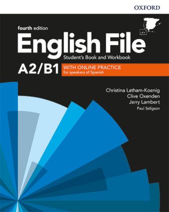 ENGLISH FILE A2/B1 PRE-INTERMEDIATE SBWB W/O KEY PK 4ED