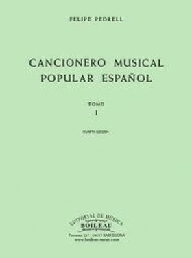 CANCIONERO POPULAR ESPAÑOL VOL.I