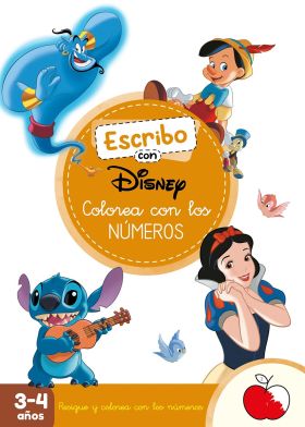 APRENDO CON DISNEY. COLOREA CON LOS NÚMEROS