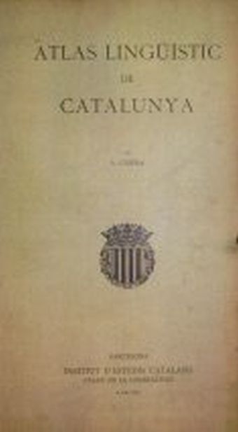 ATLES LINGÜÍSTIC DEL DOMINI CATALÀ. VOLUM II