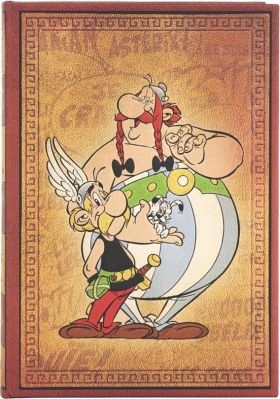 PAPERBLANKS LIBRO THE ADVENTURES OF ASTERIX / ASTERIX & OBELIX / MIDI / LISO