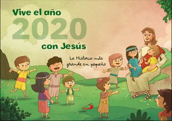 CALENDARIO PARED VIVE EL AÑO 2020 CON JESUS HISTOR