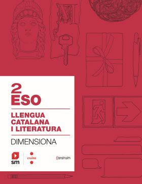 SD PROFESSOR. QUADERN LLENGUA CATALANA I LITERATURA. 2 ESO. DIMENSIONA. CONSTRUÏ