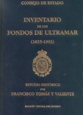 Inventario de los fondos de Ultramar (1835-1903)
