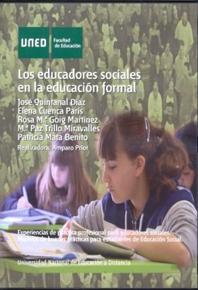 Los educadores sociales en la educación formal.  Experiencias de práctica profes