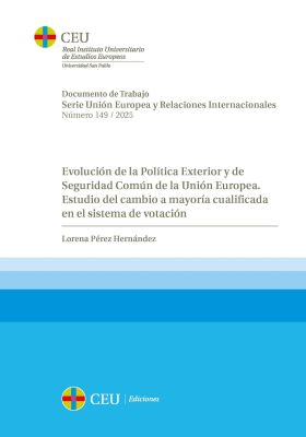 EVOLUCION DE LA POLITICA EXTERIOR Y DE SEGURIDAD COMUN DE LA UNION EUROPEA. ESTU