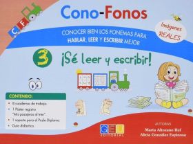 CONO-FONOS 3: SE LEER Y ESCRIBIR!