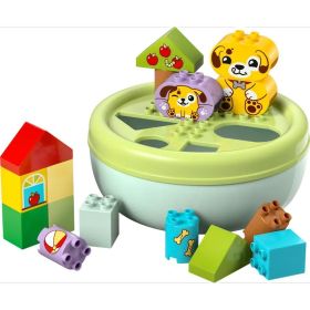 10441 CLASIFICADOR DE FORMAS: CASA DE LOS PERRITOS LEGO