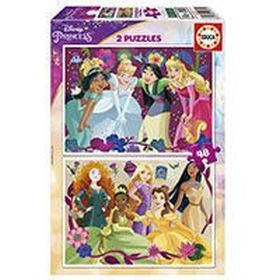 PUZZLE 2X48 DISNEY PRINCESS EDUCA