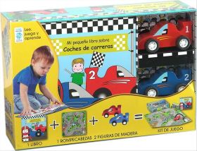 CAJA MI PEQUEÑO LIBRO SOBRE COCHES DE CARRERAS