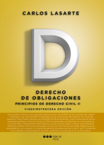 PRINCIPIOS DE DERECHO CIVIL, II 2019.