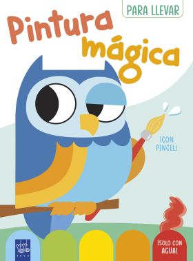 PINTURA MAGICA PARA LLEVAR. BUHO