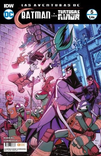 LAS AVENTURAS DE BATMAN Y LAS TORTUGAS NINJA 05 / 06