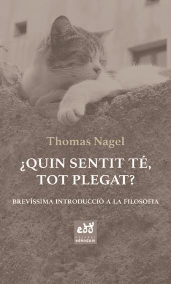 ¿QUIN SENTIT TÉ, TOT PLEGAT?