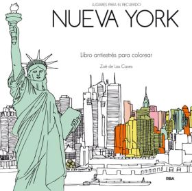 NUEVA YORK SECRETO (LIBRO ANTIESTRES PARA COLOREAR