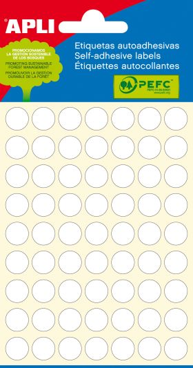 ETIQUETAS APLI CIRCULOS Ø10 2660
