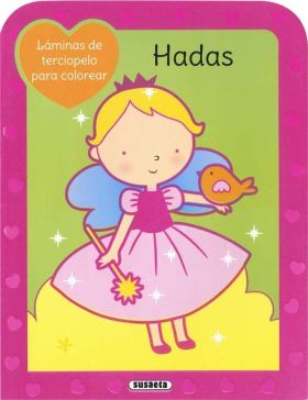 HADAS LAMINAS TERCIPELO PARA COLOREAR