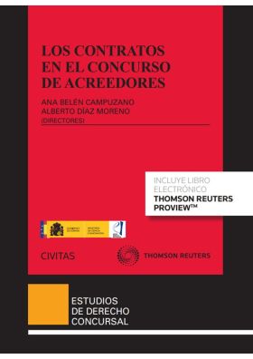 Los contratos en el concurso de acreedores (Papel + e-book)