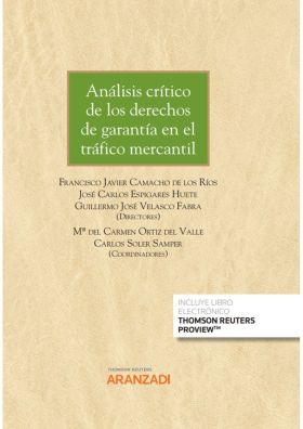 Análisis crítico de los derechos de garantía en el tráfico mercantil (Papel + e-