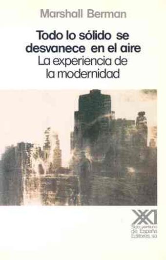 Todo lo sólido se desvanece en el aire