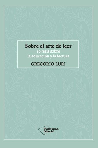 SOBRE EL ARTE DE LEER