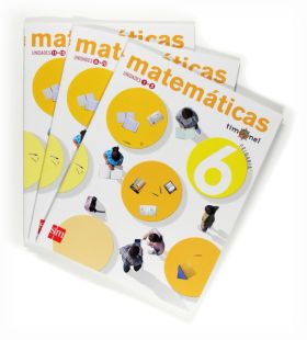 TABLET: MATEMÁTICAS. 6 PRIMARIA. TIMONEL. TRIMESTRES