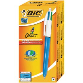 (12) BOLIGRAFOS 4 COLORES