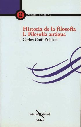 HISTORIA DE LA FILOSOFIA I