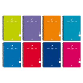 CUADERNO ESPIRAL Fº/A4 LISO GUERRERO T. BLANDA 80H/90G SU LIBRETA FOLIO