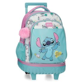 3472941 MOCHILA COMPACT DESM. 2R. STITCH LITTLE DESTRUCTION