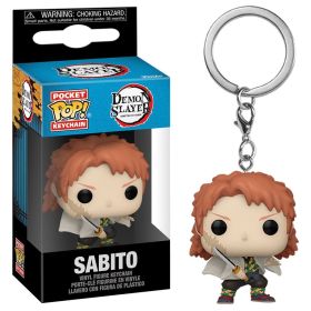 FUNKO POP KEYCHAIN: DEMON SLAYER- SABITO(NO MASK)