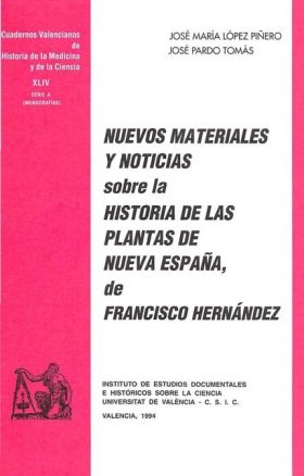 Nuevos materiales y noticias sobre la historia de las plantas de Nueva España