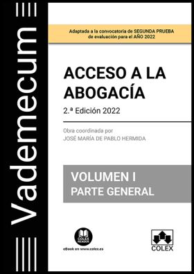 Vademecum Acceso a la abogacía. Volumen I. Parte general