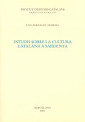 ESTUDIS SOBRE LA CULTURA CATALANA A SARDENYA