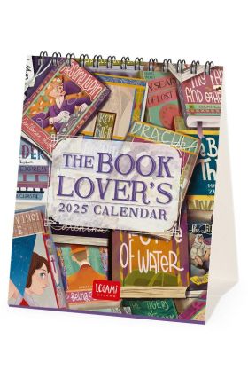 DESK CALENDARS - 2025 DESK CALENDAR - BOOK LOVERS - 12X14,5 - BOOK LEGAMI