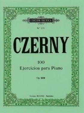 100 EJERCICIOS PARA PIANO, OP. 139