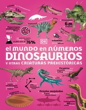 MUNDO EN NUMEROS, EL. DINOSAURIOS Y OTRAS CRIATURAS PREHISTORICAS