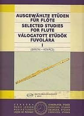 FLAUTA SELECTED STUDIES FOR FLUTE VOL.1