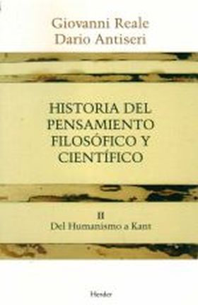 HISTORIA PENSAMIENTO FILOSOFICO Y CIENTIFICO II NE