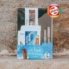 SET URBAN SKETCHING NEGRO ES