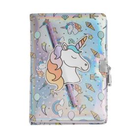 DIARIO SECRETO HOLOGRAFICO UNICORNIO B2F