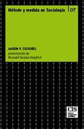 MÉTODO Y MEDIDA EN SOCIOLOGÍA (E-BOOK)