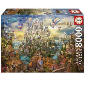PUZZLE 8000 CIUDAD DE LOS SUEÑOS FS EDUCA
