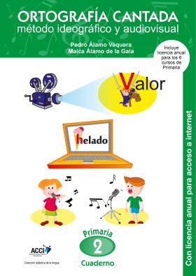 CUADERNO DE ORTOGRAFIA CANTADA: 2º DE PRIMARIA. METODO IDEOGRAFICO Y AUDIOVISUAL