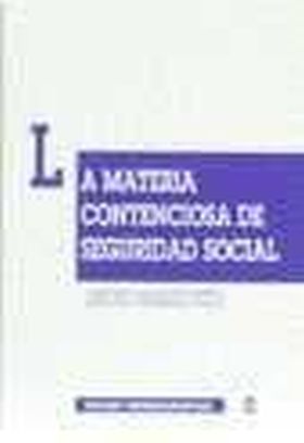 MATERIA CONTENCIOSA DE SEGURI