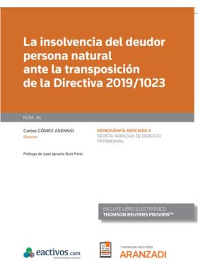 La insolvencia del deudor persona natural ante la transposición de la Directiva 