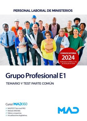 GRUPO PROFESIONAL E1. PERSONAL LABORAL DE MINISTERIOS