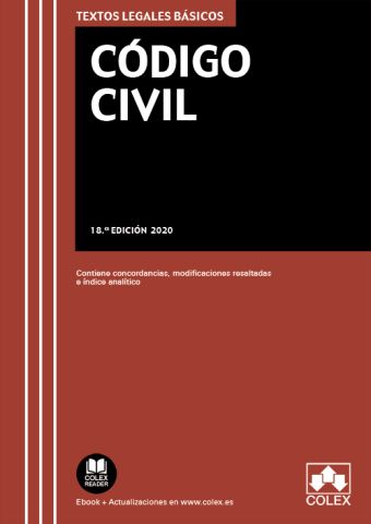 CODIGO CIVIL. 18ª ED. 2020