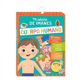 MI ESTUCHE IMANES CUERPO HUMANO AUZOU